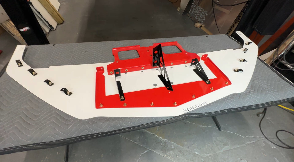 2020-2024 Corvette Front Splitter