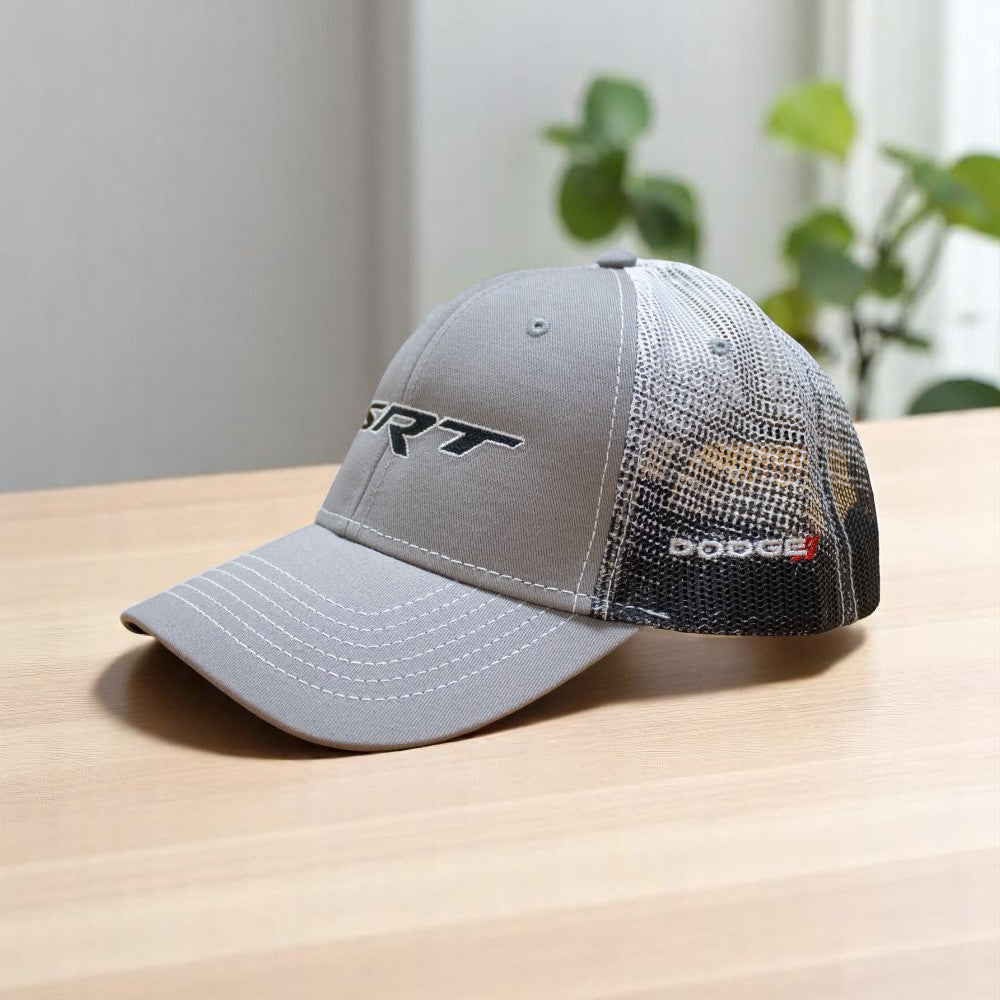 Hat - Dodge SRT Gravel SnapBack Trucker - Black/Grey/White