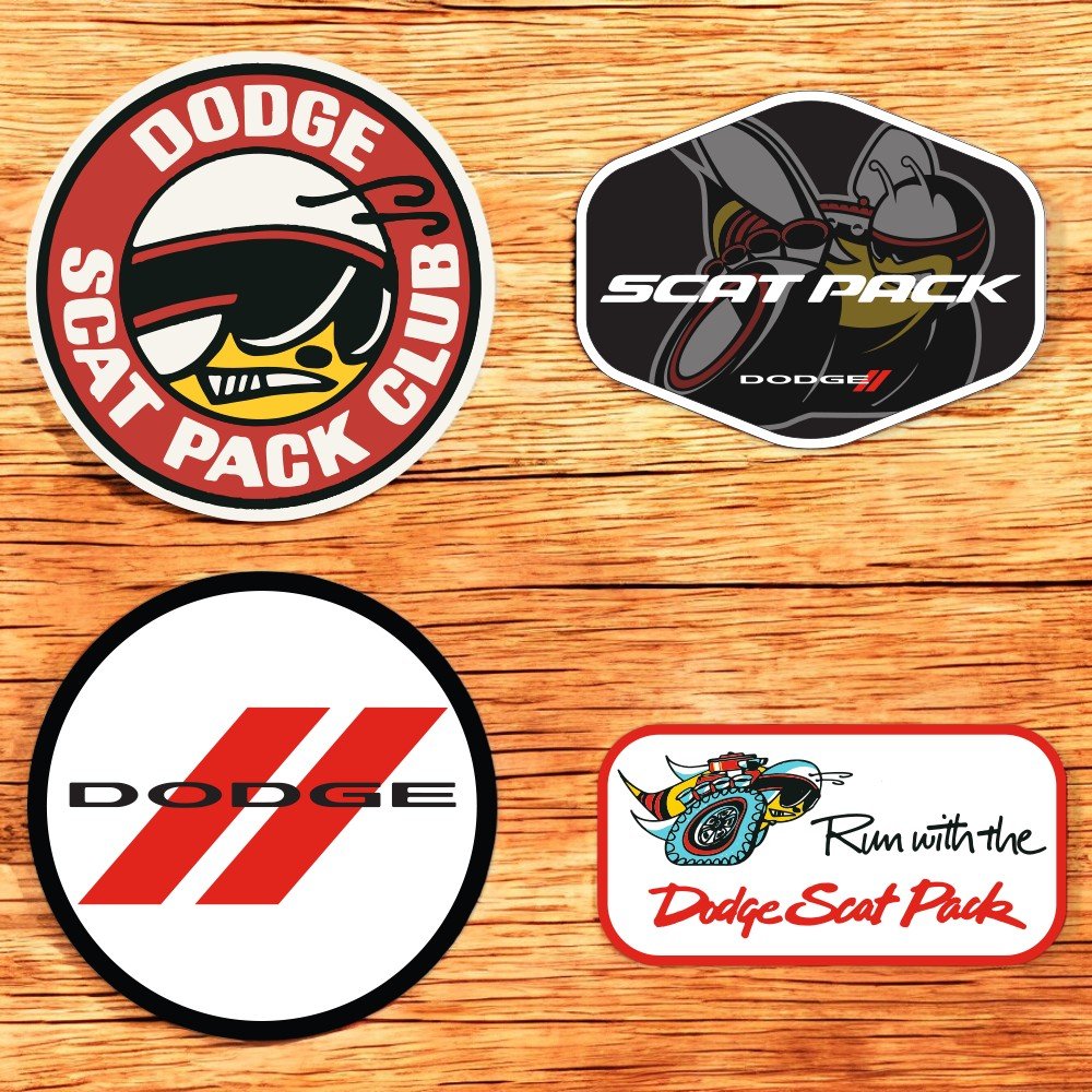 Travel Mug - Dodge Scat Pack - Black