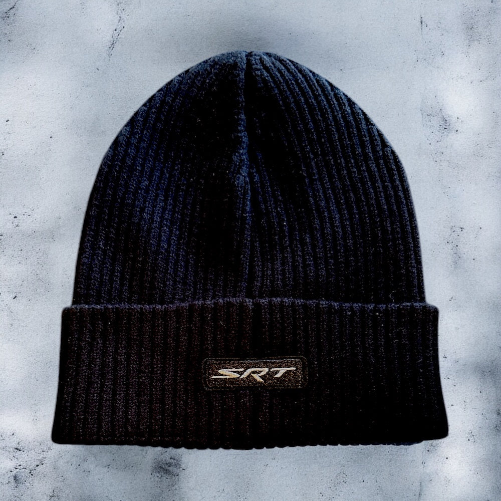 Hat - Dodge Hellcat Flip Knit Patch - Black