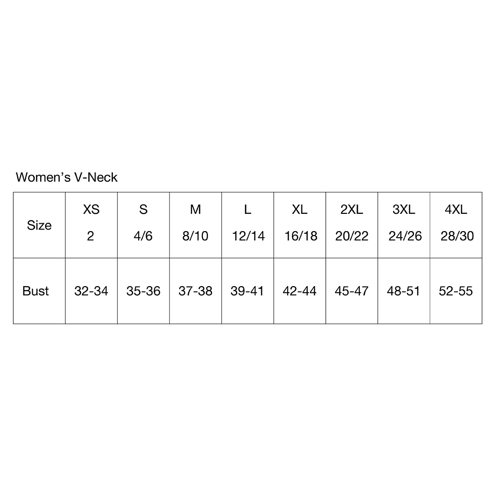 Ladies V-Neck - Jeep® Trail Rated - Heather Aqua Blue