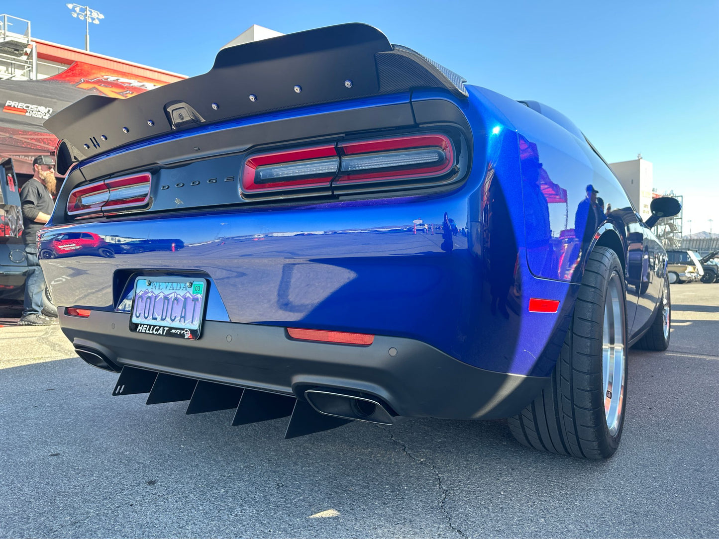 2015-2023 Dodge Challenger Rear Diffuser