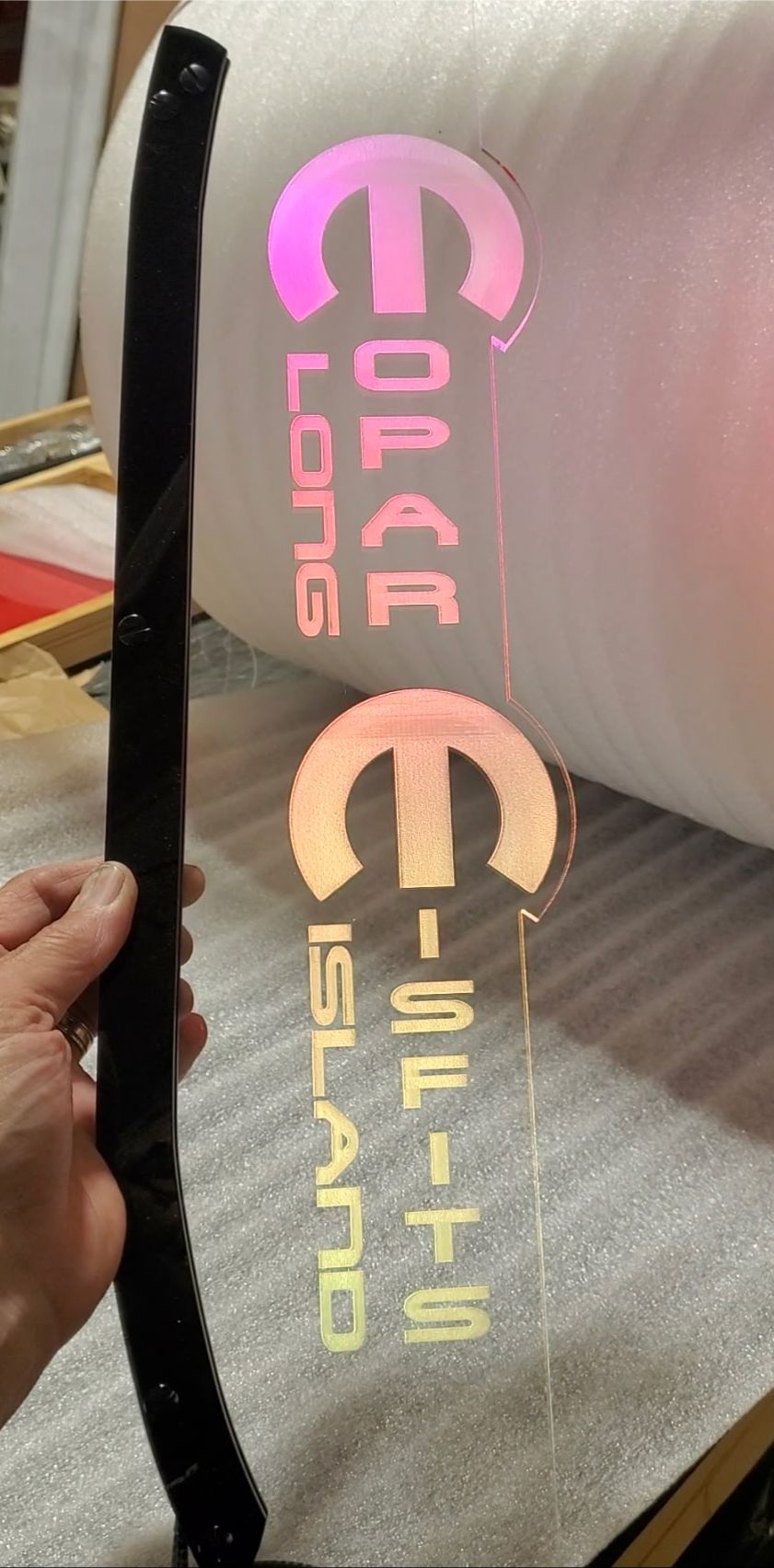 Front Windshield LED Banner
