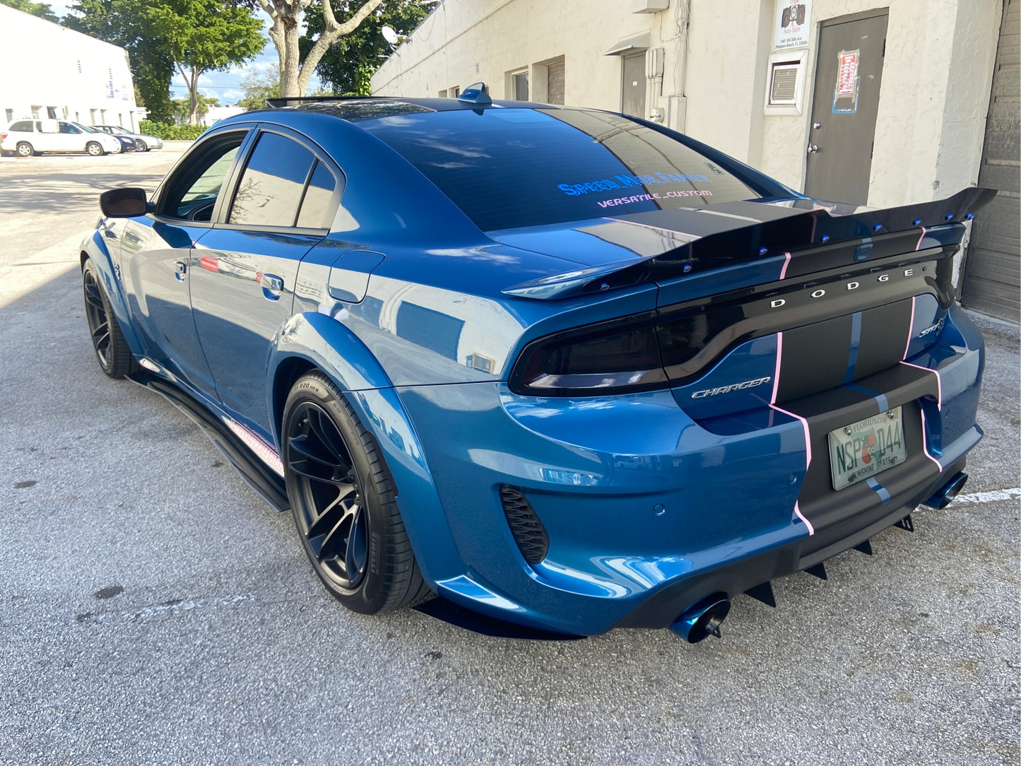 2015-2022 Dodge Charger Side Splitters (Street Version)