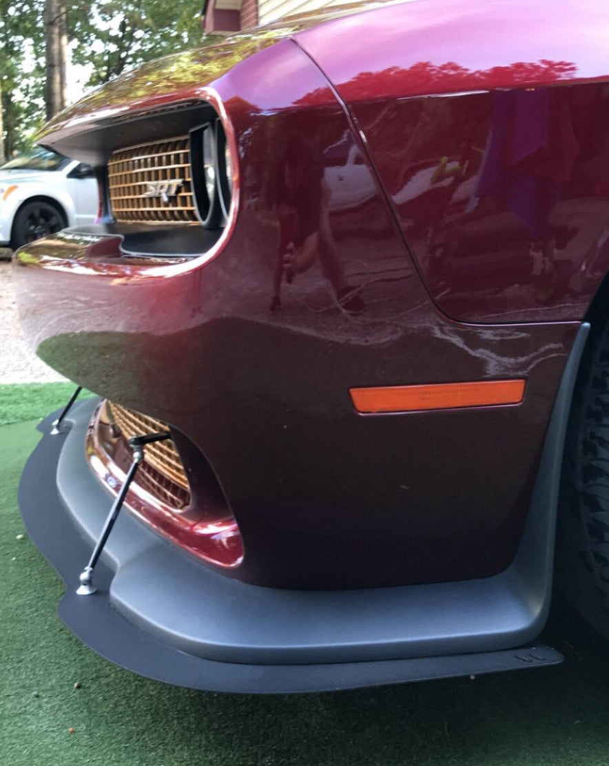 2015-2023 Challenger Hellcat Front Splitter