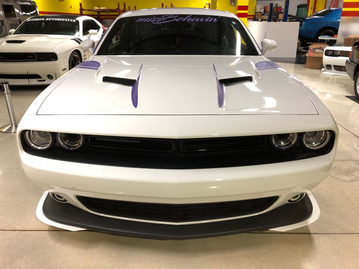 2015-2023 Challenger SRT, Scatpack Front Half Splitters