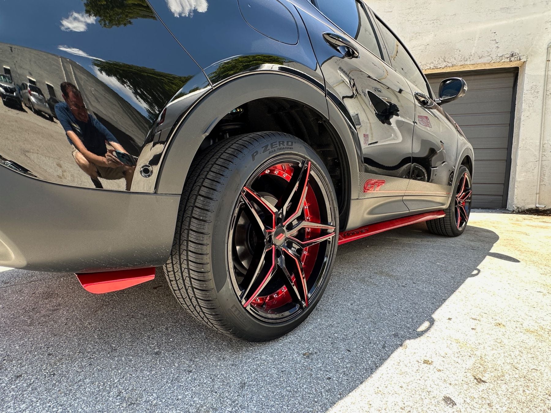 2023-2025 Dodge Hornet Rear Side Splitter – Downforce Solutions