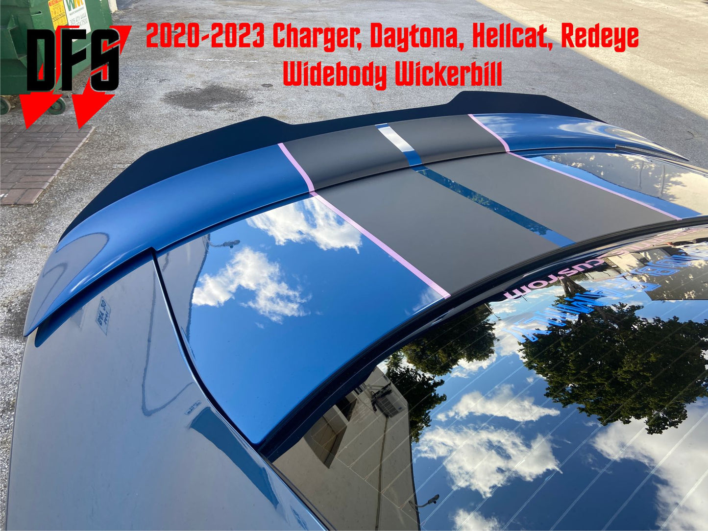 2020-2023 Dodge Charger Hellcat Widebody Wickerbill