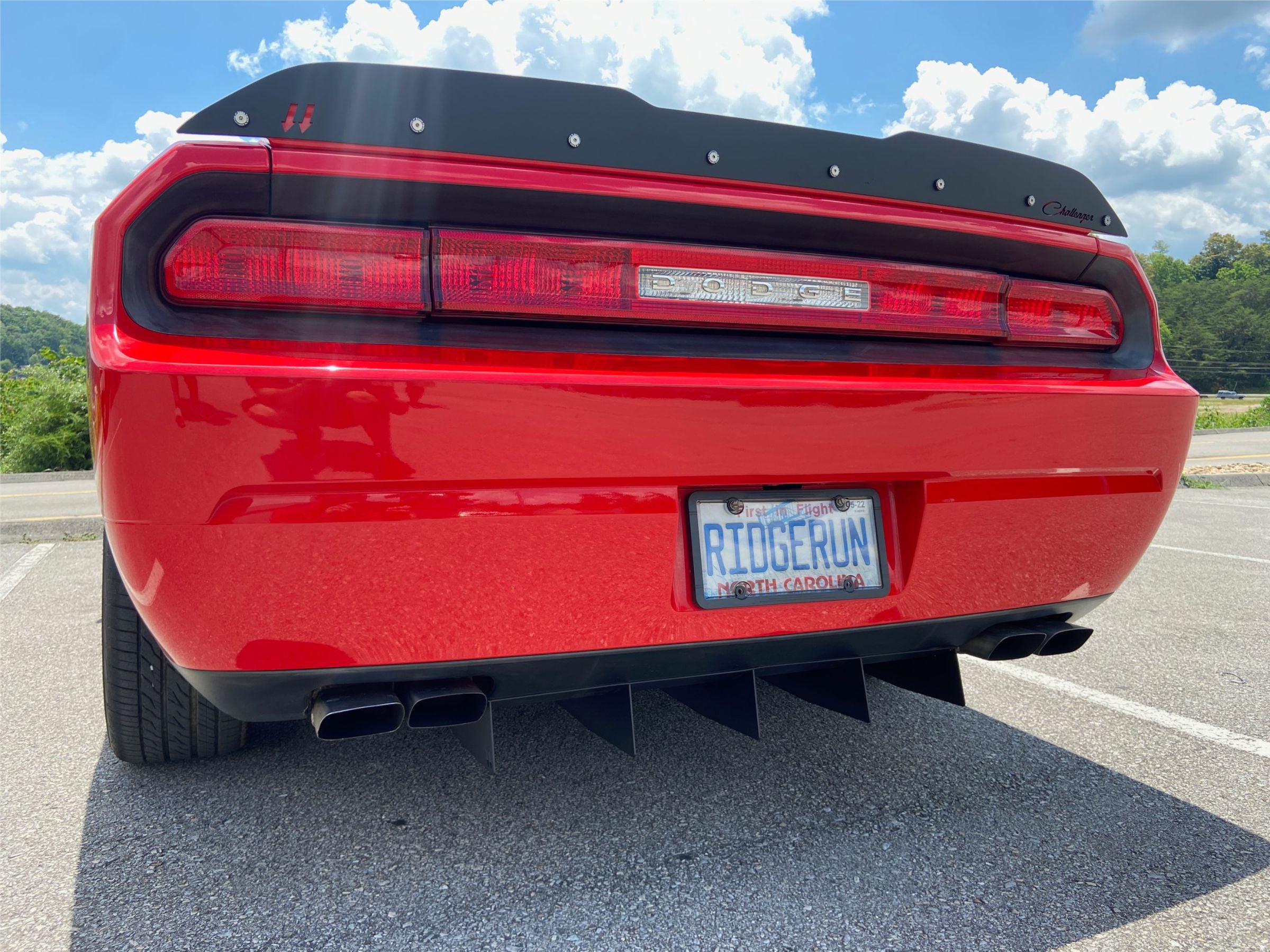 2011-2014 Challenger Rear Diffuser – Downforce Solutions