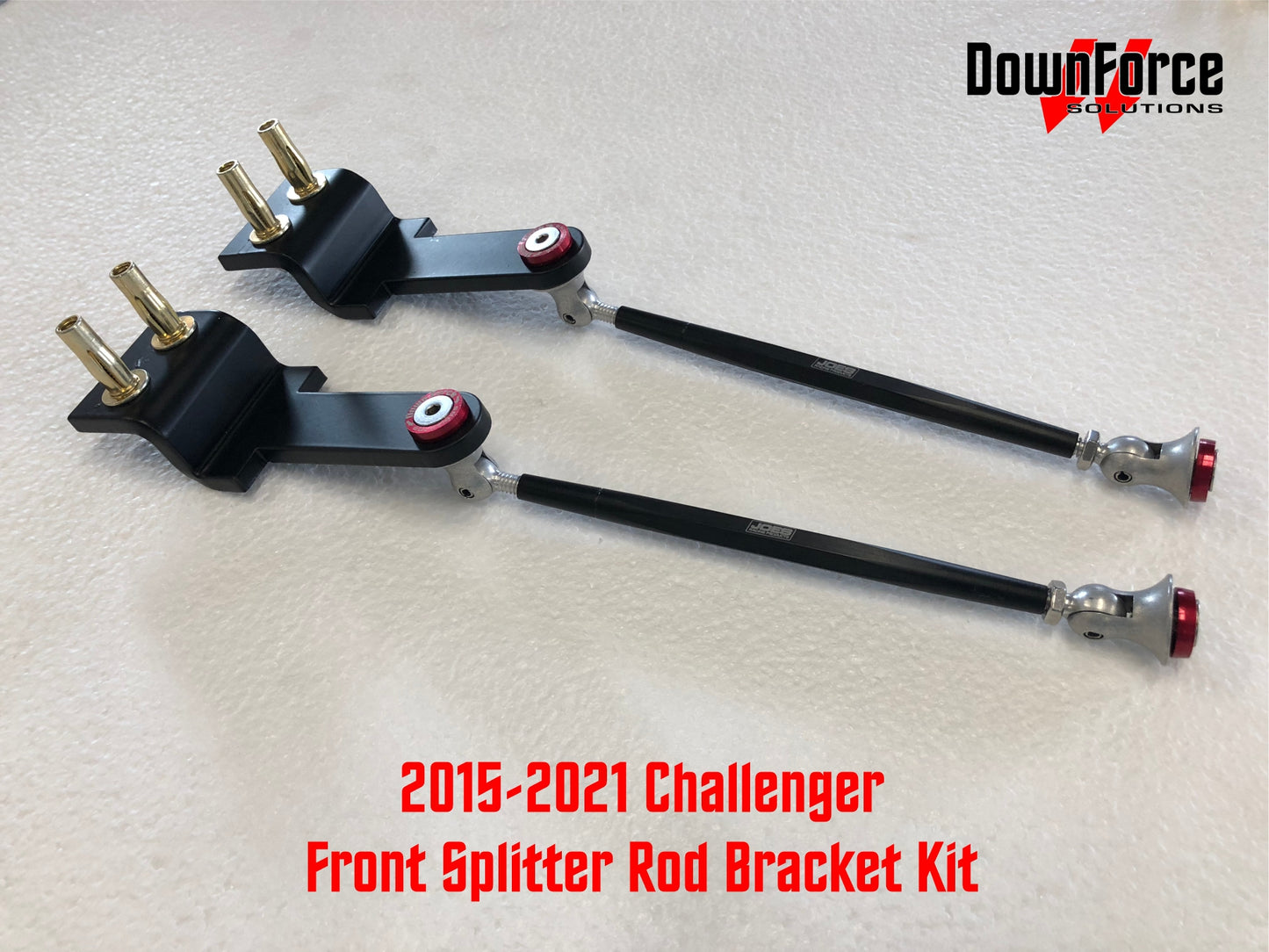 Dodge Challenger Front Splitter Strut Rod Bracket Kit