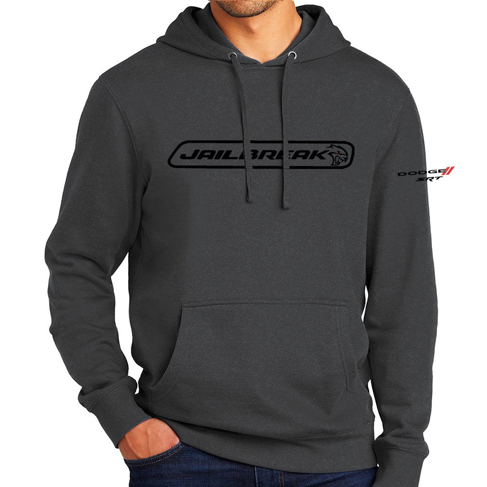 Dodge SRT Hellcat JAILBREAK Hoodie Sweatshirt - Black - FINAL SALE