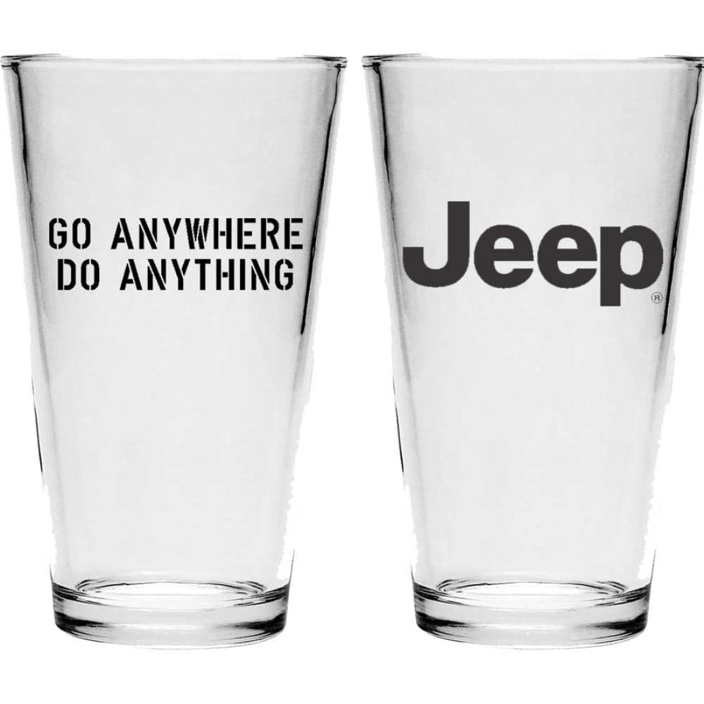 Pint Glass Set - Jeep
