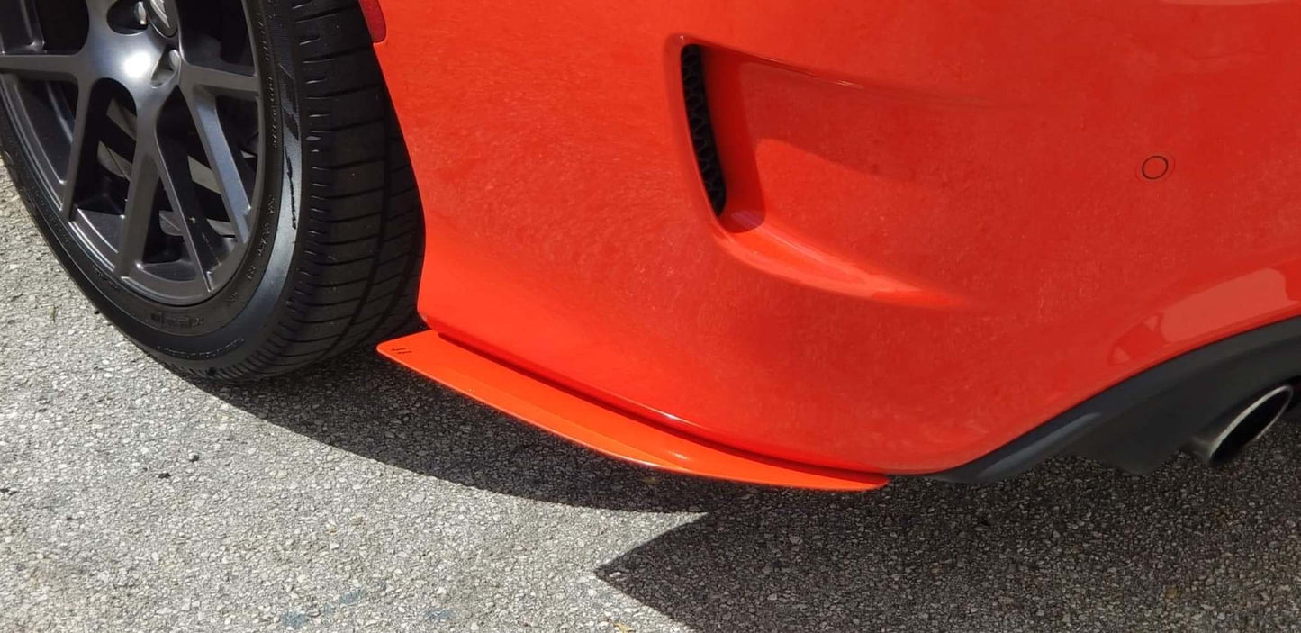 2015-2023 Dodge Charger Rear Side Splitters