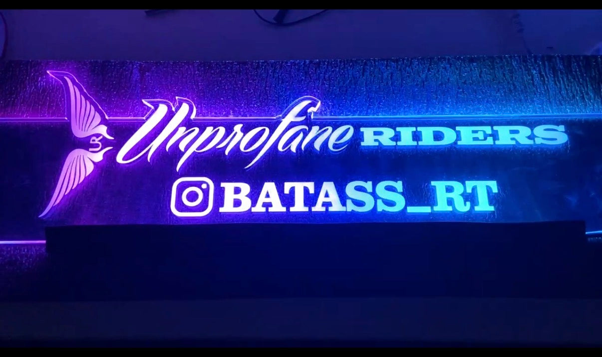 Front Windshield LED Banner