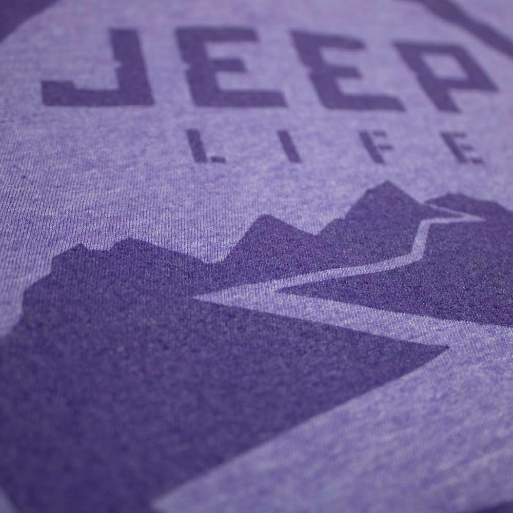 Ladies V-Neck Jeep® Life Reign Tone Triblend-FINAL SALE