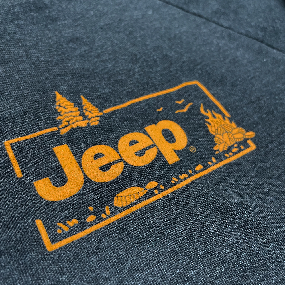 Mens Jeep® Sasquatch Family T-Shirt - Black