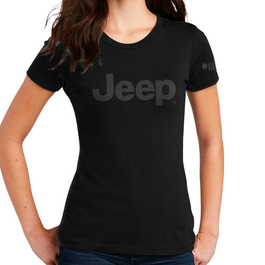 Ladies T-Shirt - Jeep® Text Blackout