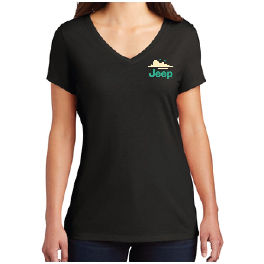 Ladies V-Neck - Jeep® Dunes