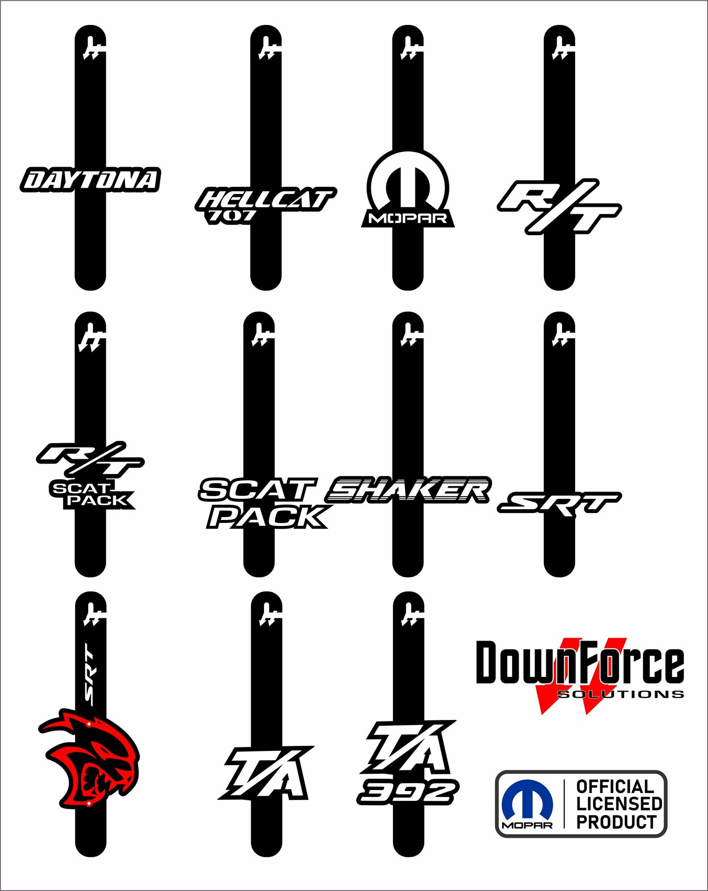 Downforce Solutions Hood Props