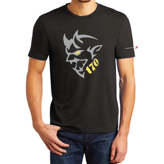 Mens-Dodge Demon 170 T-shirt - Black - Final Sale