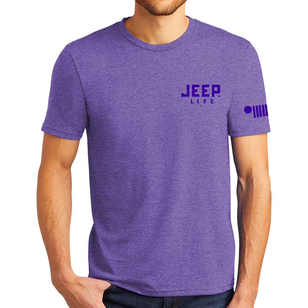 Mens Jeep® Life Reign Tone Triblend T-Shirt