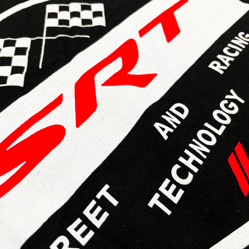 Mens T-Shirt SRT Flags (Black)