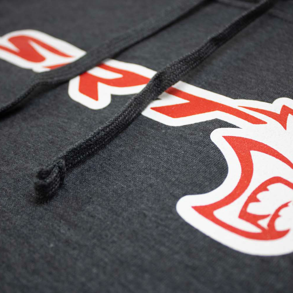Dodge SRT Hellcat Hoodie Sweatshirt - Heather Charcoal-FINAL SALE