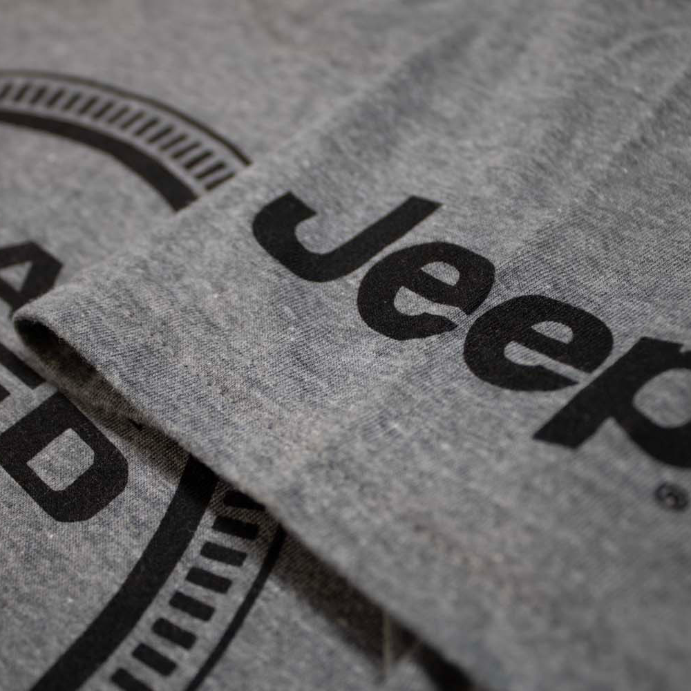 Ladies V-Neck - Jeep® Trail Rated - Heather Grey