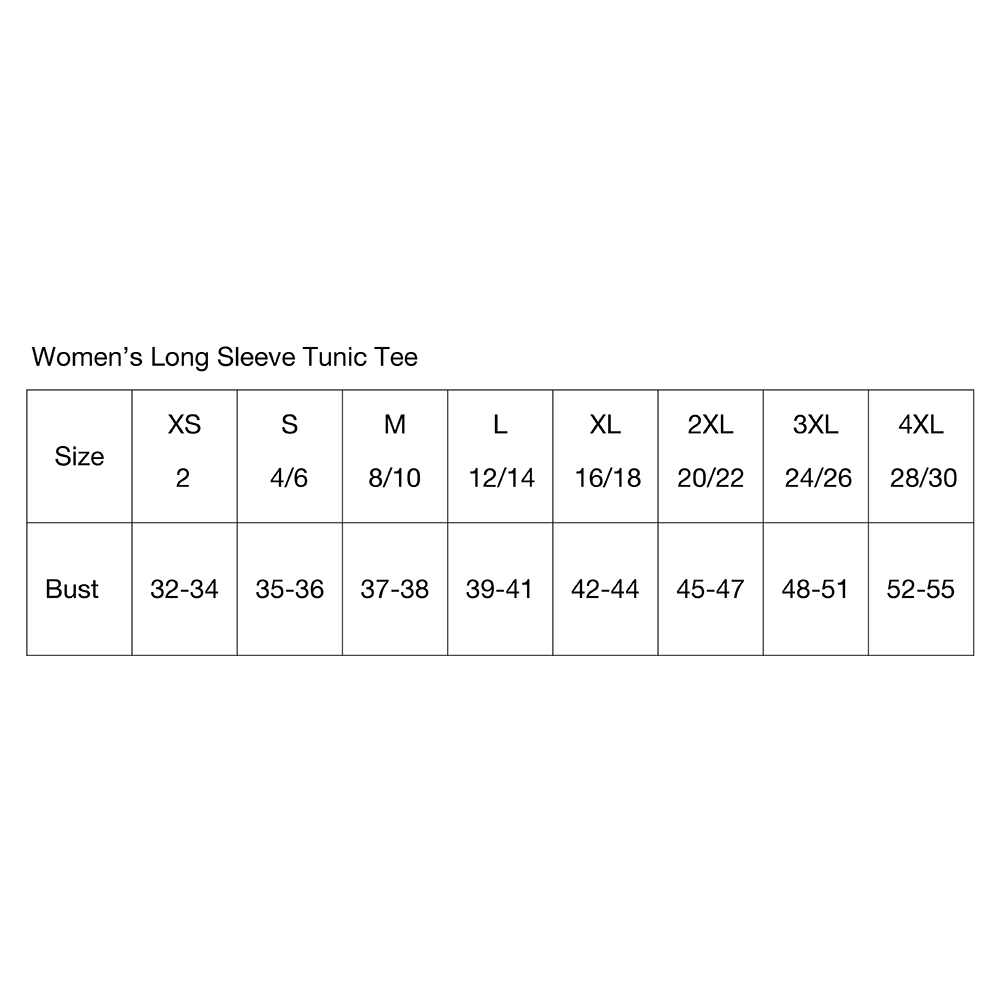 Ladies Long Sleeve Tunic T-shirt  - Jeep® For All Life's Adventures