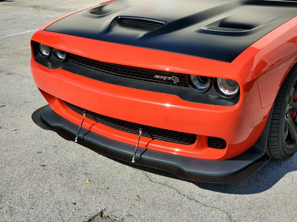 2015-2023 Challenger Hellcat Front Splitter